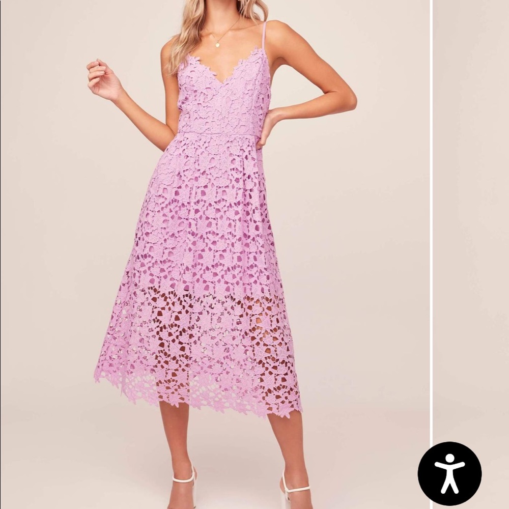 Light orchid brand new ASTR the label dress.